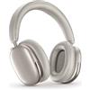 Music Sound Aurix Cuffie Bluetooth Over Ear, Bianco | Cancellazione Attiva del Rumore, Audio Spaziale, Comandi sui Padiglioni, Microfono, Fino a 35 h di Autonomia
