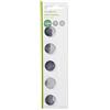 NEDIS Batterie Lithio Bottone Cr2016 3 V (5 Pz)