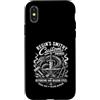 Fantasy Viking Dragon and Forge Smithy S Custodia per iPhone X/XS Regins Smithy - Spade personalizzate in acciaio forgiato a forma di drago