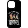 Confusione Divertente Meme Sarcastico Custodia per iPhone 14 Pro Max Off To Cause Maximum Kerfuffle