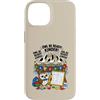 Owl Classroom Humor Club for Students Te Custodia per iPhone 14 Seagull & Owl Be Ready Kinder divertente ritorno a scuola studente