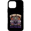 Halloween October Astrology Lover Custodia per iPhone 16 Pro Max Ottobre Spider Career Peak Month Halloween Vibes