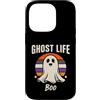 Cute Spooky Ghost Halloween Aesthetic Custodia per iPhone 14 Pro Fantasma Vita Retro Carino Halloween Fantasma