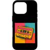cassette pop art retro mixtape mythic ar Custodia per iPhone 16 Pro Nastro retrò Pop Art Cassette