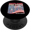 Funny 4th Of July Patriotic Costume T Sh Divertente maglietta con scritta 4th of July Independence Fireworks PopSockets PopGrip Adesivo