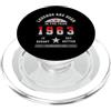Collezione Classica Per Anniversario Di Legends Are Born In The Year 1963 It Doesn't Get Better PopSockets PopGrip per MagSafe