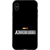 Italy & Co Custodia per iPhone XS Max Amuninni