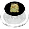 art nouveau kiwi bird floral scrolls kiw Art Nouveau Kiwi Uccello Floreale Design PopSockets PopGrip per MagSafe
