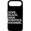 Dope Robotics Engineer Career Culture Custodia per iPhone Air Dope Black Man Robotica Ingegnere Afroamericano Orgoglio