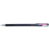 Pentel K110 Dual Metallic Hybrid Dual Metallic Gel Roller, Glitzer Gel, 1 pezzi, 2 diversi colori, effetto Viva/carta rosse 0,5mm schw/met.rot