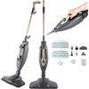 Beldray BEL01732TTVDE Titanium 14 in 1 - Vapore a vapore multiuso 350 ml, cerniera flessibile, senza sostanze chimiche, detergente per finestre, ugelli aggiuntivi e tamponi mop inclusi, 1300 W