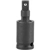 ANGGREK Chiavita Pneumatica, Adattatore per Utensili per Utensili Universali 1/2 in 3/8 in 1/4 in con Trattamento Fosfating per Strumenti (1/4 Testa universale pneumatica)