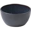 BITZ Ciotola in gres porcellanato, diametro 10 cm, colore: nero/blu scuro