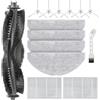 Heykewi Kit di accessori di ricambio per Vyzzle D10 / Laresar L10 / ILIFE V20 / Lydsto R1D Edge/Roidmi Eve Rook S Robot aspirapolvere (14 accessori)