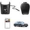 GOHHDL Dashcam 4K per auto Adatta per Audi A1 A3 A4 A5 A6 A7 A8 e-tron Sportback GT Q2 Q3 Q5 Q7 Q8 TT R8 2019-2026, 4K WiFi-APP, OEM, 2160P UHD Video, Sensore G, Visione notturna, Plug & Play