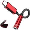 ACAGET Adattatore USB C Jack 3.5mm per Samsung Galaxy S26Ultra A16 A17 A57 A37 A27 | Adattatore USB C per Cuffie USB C Adattatore Chip DAC Audio da USB C a jack 3,5mm per iPhone 17 16e 15 18 Pro Max Pixel 10 9a