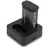 Sxhlseller Set Batteria e Caricabatteria per FotocameraLeica Q2 Q3 SL2 SL3 BP SCL4, Kit Caricabatteria Sostitutivo per Fotocamera con Ricarica Rapida Doppio Slot USB C