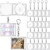 SODIAL 20 Pezzi CD Porta Album In Plastica A Forma di Lettor1258