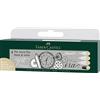 Faber-Castell 167151 - Penna Pitt per artisti in bianco e nero, set da 4