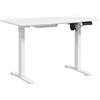 Vinsetto Scrivania sit-stand regolabile in altezza, 120x60x72-116cm, Bianco | Aosom Italy