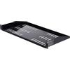 VEVOR Ripiano per server rack 1U, 4 pezzi, portata massima 22,68 kg, ripiano ventilato a sbalzo, montaggio a parete o su rack con vassoio, profondità 254 mm, buona circolazione dell'aria per armadi e apparecchiature di rete per computer