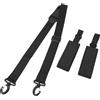 YUKOFE Tracolla per snowboard Tracolla regolabile in nylon spugna plastica portatile antiscivolo Tracolla per portasci per accessori da sci