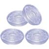 TOYANDONA Tappetini Antiscivolo Protezione Telaio Porta 4pezzi in Gomma Adatti per Diametro Interno 4.5-4.6cm per Barra per Trazioni da Porta per Esercizio Indoor