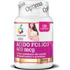 Colours of life acido folico 400 mcg 120 compresse 350 mg - COLOURS OF LIFE - 925386423