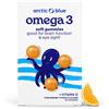 Arctic Blue Omega-3 Gomme DHA + EPA con Vitamina D3 30 pz Gummibärchen