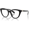Swarovski SK2052 1001 - Occhiali da Vista Cat-Eye Nero Donna