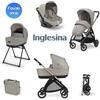 Inglesina Trio Inglesina Electa Battery Beige 2025 (Completo di Passeggino, Navicella, Seggiolino Auto Darwin, Borsa)