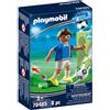 PLAYMOBIL Sports & Action 70485, Calciatore Italia, dai 5 Anni