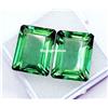 rogem54 Verde Naturale Ametista Loose Gemma 10 A 12 KT Certificato Paio RN20