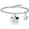 Luca Barra Bracciale da Donna Acciaio con inciso con Te Ogni Momento è Speciale. La referenza è BK2721