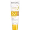Bioderma Photoderm Aquafluide Doré Spf50+ Crema Viso Solare Leggera Colorata Effetto Mat 40ml - - 983374051