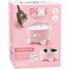 Catit Pixi Combo Kit Fontanella e Ciotola Rosa - 2.5L