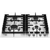 Bertazzoni P604MODX piano cottura Acciaio inox 60 cm Gas 4 Fornello(i)