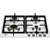 Bertazzoni P604PROX piano cottura Acciaio inox 60 cm Gas 4 Fornello(i)