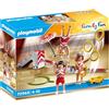 Playmobil Set 70968 Performer da circo con cerchi per ombrelli altalena diver...