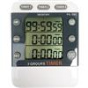 BIlinli 99 Ore 12/24 Ore Timer promemoria Conto alla rovescia Promemoria 3 Sport Cucina Timer Conto alla rovescia Timer 3 Gruppi Timer