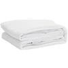 vidaXL Coprimaterasso Bianco 160x220 cm Impermeabile, coprimaterasso Impermeabile, Lenzuolo con Angoli, coprimaterasso, Lenzuolo da Letto