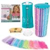 Generic Kit per Braccialetti a Clic Rapido, Macchina per Realizzare Braccialetti alla Moda, Set di Gioielli FAI DA TE con 2047 Perline, Rotante per Ragazze da 8 a 12 Anni, Sviluppa Abilità Manuali