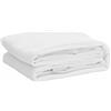 vidaXL Coprimaterasso Bianco 100x220 cm Impermeabile, coprimaterasso Impermeabile, Lenzuolo con Angoli, coprimaterasso, Lenzuolo da Letto