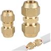 SUPAWAY 2 prolunga in rame per condizionatori d'aria 1/2'' e 3/4'' Accessori per climatizzatori - Doppi raccordi a compressione in rame. Nessuna saldatura necessaria. Raccordi in rame per impianti