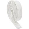 PATIKIL 3.3Ft-10mm Isolamento Treccia Manicotto, Alto TEMP Fibra Vetro Manicotto per Elettrico Protezione Bianco