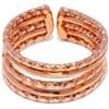 Vestopazzo Micro Rose Gold Anello 5 Linee Luminose