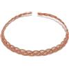 Vestopazzo Micro Rose Gold Choker Treccia