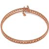 Vestopazzo Micro Rose Gold Choker 3 Linee Cristalli