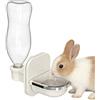 Générique Bottiglia d'acqua per animali | Anti-goccia e impermeabile, accessorio da viaggio per cuccioli, bottiglia per coniglio, porcellino d' , furetto, criceto, scoiattolo