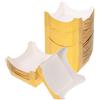COOPHYA 100 Pirottini Quadrati per Torte in Carta Oro, 100 Pezzi Resistente ad Alte Temperature e Non Deformabile, per Muffin, Cupcake e Feste